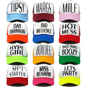 image:imageFunky Junque Funny Retro Foam Trucker Hat  Adult Humor Mesh Snapback for Bachelorette Girls Trip Weekend amp Birthday Gift12  Hot Mess Pack
