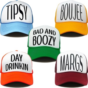 image:imageFunky Junque Funny Retro Foam Trucker Hat  Adult Humor Mesh Snapback for Bachelorette Girls Trip Weekend amp Birthday Gift5  Tipsy Pack