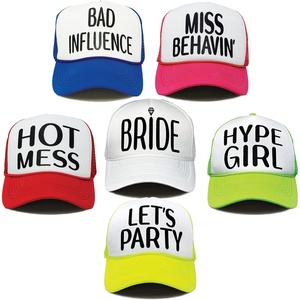 image:imageFunky Junque Funny Retro Foam Trucker Hat  Adult Humor Mesh Snapback for Bachelorette Girls Trip Weekend amp Birthday Gift6  Party Pack