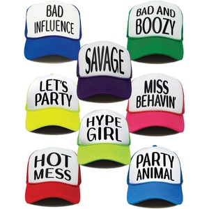 image:imageFunky Junque Funny Retro Foam Trucker Hat  Adult Humor Mesh Snapback for Bachelorette Girls Trip Weekend amp Birthday Gift8  Savage Pack