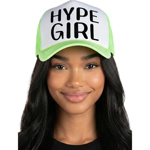 image:imageFunky Junque Funny Retro Foam Trucker Hat  Adult Humor Mesh Snapback for Bachelorette Girls Trip Weekend amp Birthday GiftHype Girl  Neon GreenWhite