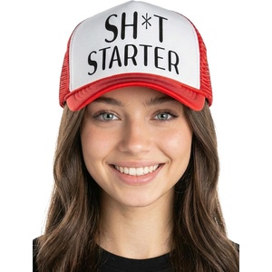 image:imageFunky Junque Funny Retro Foam Trucker Hat  Adult Humor Mesh Snapback for Bachelorette Girls Trip Weekend amp Birthday GiftSht Starter  RedWhite
