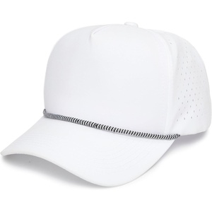 image:imageFunky Junque Golf Trucker Hat  Lightweight Golf Trucker Rope Hat with Adjustable Snapback Golf Course and Weekend Wear Funny Golf Hats for Men and WomenWhite