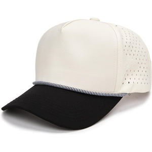 image:imageFunky Junque Golf Trucker Hat  Lightweight Golf Trucker Rope Hat with Adjustable Snapback Golf Course and Weekend Wear Funny Golf Hats for Men and WomenBlackBeige