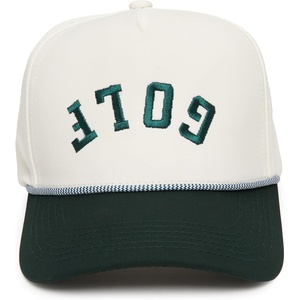 image:imageFunky Junque Golf Trucker Hat  Lightweight Golf Trucker Rope Hat with Adjustable Snapback Golf Course and Weekend Wear Funny Golf Hats for Men and WomenGolf  GreenBeige