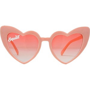 image:imageFunky Junque Heart Shaped Sunglasses Women Fashion Eyewear  Sturdy plastic heart shaped sunglasses with playful frames for bachelorette parties girls night out amp photosPeach Squad