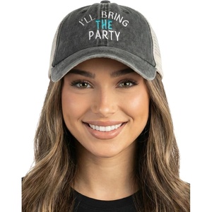 image:imageFunky Junque Ill Bring The Mesh Trucker Hats  Lightweight Cotton Cap with Sun Protection Golf Beach and Bachelorette Parties Casual Caps for WomenIll Bring the Party