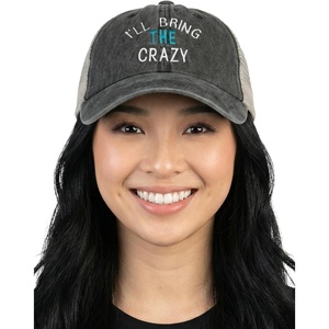 image:imageFunky Junque Ill Bring The Mesh Trucker Hats  Lightweight Cotton Cap with Sun Protection Golf Beach and Bachelorette Parties Casual Caps for WomenIll Bring the Crazy