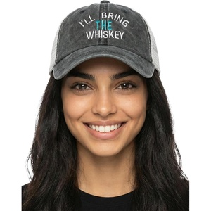 image:imageFunky Junque Ill Bring The Mesh Trucker Hats  Lightweight Cotton Cap with Sun Protection Golf Beach and Bachelorette Parties Casual Caps for WomenIll Bring the Whiskey