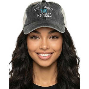 image:imageFunky Junque Ill Bring The Mesh Trucker Hats  Lightweight Cotton Cap with Sun Protection Golf Beach and Bachelorette Parties Casual Caps for WomenIll Bring the Excuses