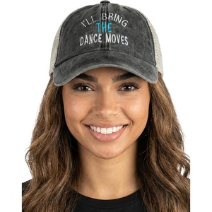 image:imageFunky Junque Ill Bring The Mesh Trucker Hats  Lightweight Cotton Cap with Sun Protection Golf Beach and Bachelorette Parties Casual Caps for WomenIll Bring the Dance Moves