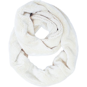 image:imageFunky Junque Infinity Scarf for Women  Oversized Chunky Winter Scarf Colorful Fall Scarves Soft Sweater Wrap Cozy StyleIvory Lined