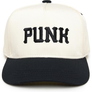 image:imageFunky Junque Kids 2 Tone Trucker Snapback Hat for Baby Toddler amp Children  Soft Cotton Trucker Hat with Adjustable Snapback Everyday Play and Gifting Funny Toddler Hats for KidsPunk  BlackBeige