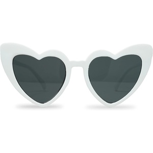 image:imageFunky Junque Kids Sunglasses UV Protection Toddler Shades  Lightweight kids sunglasses with UV protection for swimming surfing kayaking beach days amp summer playHeart Shaped  White