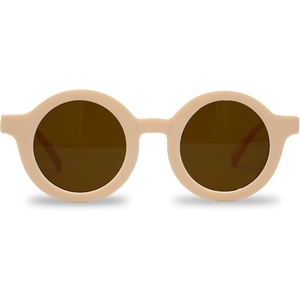 image:imageFunky Junque Kids Sunglasses UV Protection Toddler Shades  Lightweight kids sunglasses with UV protection for swimming surfing kayaking beach days amp summer playRound  Light Beige