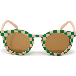 image:imageFunky Junque Kids Sunglasses UV Protection Toddler Shades  Lightweight kids sunglasses with UV protection for swimming surfing kayaking beach days amp summer playChecker Print  Green