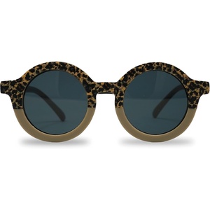 image:imageFunky Junque Kids Sunglasses UV Protection Toddler Shades  Lightweight kids sunglasses with UV protection for swimming surfing kayaking beach days amp summer playRound  Leopard Brown