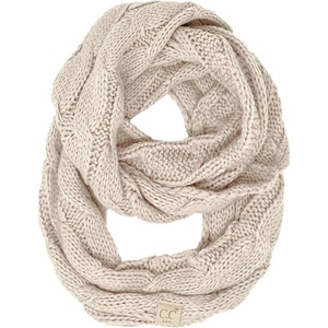 image:imageFunky Junque Kids Winter Scarf  Toddler Girl Neck Warmer Baby Infinity Scarf Warm Balaclava for Kids Soft Girls ScarvesBeige