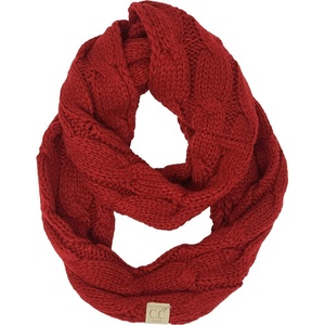 image:imageFunky Junque Kids Winter Scarf  Toddler Girl Neck Warmer Baby Infinity Scarf Warm Balaclava for Kids Soft Girls ScarvesCardinal Red