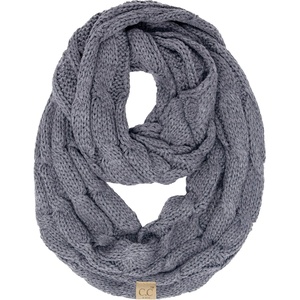 image:imageFunky Junque Kids Winter Scarf  Toddler Girl Neck Warmer Baby Infinity Scarf Warm Balaclava for Kids Soft Girls ScarvesHeather Grey