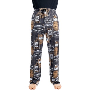 image:imageFunky Junque Mens Lounge Pants Soft Pajama Sleep Bottoms  Lightweight mens lounge pants with cozy stretch pockets amp adjustable waistBourbon Whiskey