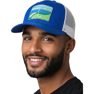 image:imageFunky Junque Mens Mesh Patch Saying Trucker Hat  Lightweight Cotton Cap with Sun Protection Golf Beach and Everyday Trendy Caps for MenBirdie Blitz  BlueWhite