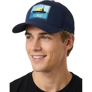 image:imageFunky Junque Mens Mesh Patch Saying Trucker Hat  Lightweight Cotton Cap with Sun Protection Golf Beach and Everyday Trendy Caps for MenLake Time  Navy