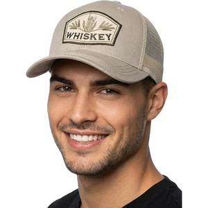 image:imageFunky Junque Mens Mesh Patch Saying Trucker Hat  Lightweight Cotton Cap with Sun Protection Golf Beach and Everyday Trendy Caps for MenWhiskey  Beige