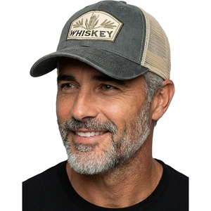 image:imageFunky Junque Mens Mesh Patch Saying Trucker Hat  Lightweight Cotton Cap with Sun Protection Golf Beach and Everyday Trendy Caps for MenWhiskey  CharcoalBeige
