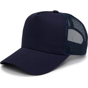 image:imageFunky Junque Mesh Trucker Hat  Lightweight Cotton Cap with Sun Protection Golf Beach and Errands Trendy Caps for MenNavy