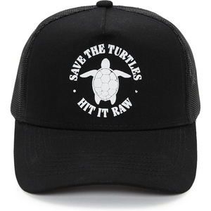 image:imageFunky Junque Mesh Trucker Hat  Lightweight Cotton Cap with Sun Protection Golf Beach and Errands Trendy Caps for MenSave the Turtles Hit It Raw  Black