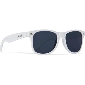 image:imageFunky Junque Polarized Retro Sunglasses Bridal Party Shades  Lightweight polarized sunglasses with contoured arms for bachelorette parties engagements honeymoons amp bridal showersBride White