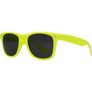image:imageFunky Junque Polarized Retro Sunglasses Bridal Party Shades  Lightweight polarized sunglasses with contoured arms for bachelorette parties engagements honeymoons amp bridal showersSolid  Neon Yellow