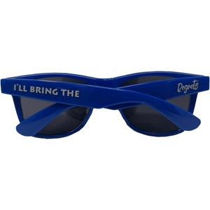 image:imageFunky Junque Polarized Retro Sunglasses Bridal Party Shades  Lightweight polarized sunglasses with contoured arms for bachelorette parties engagements honeymoons amp bridal showersIll Bring the  Regrets Royal Blue