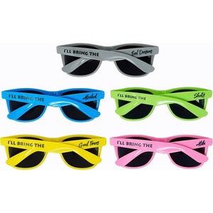 image:imageFunky Junque Polarized Retro Sunglasses Bridal Party Shades  Lightweight polarized sunglasses with contoured arms for bachelorette parties engagements honeymoons amp bridal showers5 Pack  Ill Bring the  Alibi Bundle