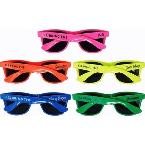 image:imageFunky Junque Polarized Retro Sunglasses Bridal Party Shades  Lightweight polarized sunglasses with contoured arms for bachelorette parties engagements honeymoons amp bridal showers5 Pack  Ill Bring the  Shenanigans Bundle