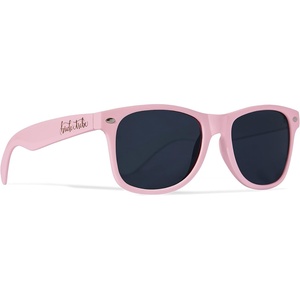 image:imageFunky Junque Polarized Retro Sunglasses Bridal Party Shades  Lightweight polarized sunglasses with contoured arms for bachelorette parties engagements honeymoons amp bridal showersBride Tribe Light Pink