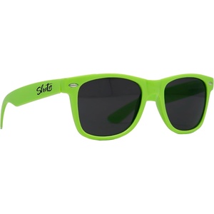 image:imageFunky Junque Polarized Retro Sunglasses Bridal Party Shades  Lightweight polarized sunglasses with contoured arms for bachelorette parties engagements honeymoons amp bridal showersIll Bring the  Shots Neon Lime
