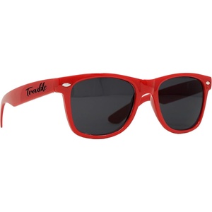 image:imageFunky Junque Polarized Retro Sunglasses Bridal Party Shades  Lightweight polarized sunglasses with contoured arms for bachelorette parties engagements honeymoons amp bridal showersIll Bring the  Trouble Red