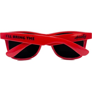 image:imageFunky Junque Polarized Retro Sunglasses Bridal Party Shades  Lightweight polarized sunglasses with contoured arms for bachelorette parties engagements honeymoons amp bridal showersIll Bring the  Anxiety Red