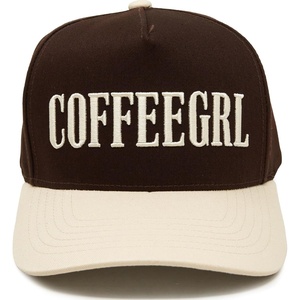image:imageFunky Junque Trucker Snapback Hat  Lightweight Cotton Trucker Hat with Adjustable Snapback Golf 4th of July and Street Style Funny Trucker Hats for WomenCoffeegrl  BrownBeige