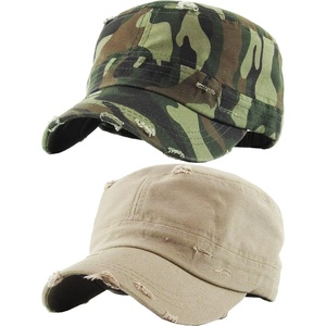 image:imageFunky Junque Vintage Newsboy Cap Womens Cadet Cabbie Hat  Cadet cap with vintage distressed look for casual outings fall layering denim looks amp gifting2 Pack Distressed Khaki  Camo