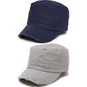 image:imageFunky Junque Vintage Newsboy Cap Womens Cadet Cabbie Hat  Cadet cap with vintage distressed look for casual outings fall layering denim looks amp gifting2 Pack  Distressed Navy  Light Grey
