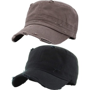 image:imageFunky Junque Vintage Newsboy Cap Womens Cadet Cabbie Hat  Cadet cap with vintage distressed look for casual outings fall layering denim looks amp gifting2 Pack Distressed Black  Charcoal