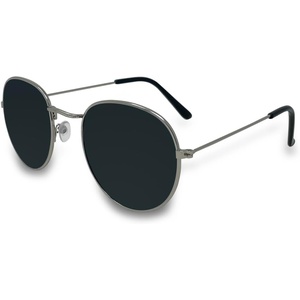 image:imageFunky Junque Vintage Round Sunglasses Small Circle Classic Shades  Ultralightweight round sunglasses with small circle frames for beach days pool parties festivals amp everyday wearSilver FramesSmoke Lenses