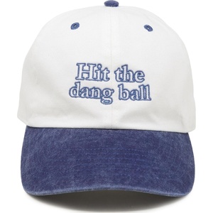 image:imageFunky Junque Vintage Two Tone Cotton Dad Hat Trucker Snapback Hat  Lightweight Cotton Trucker Hat with Adjustable Snapback Golf Beach and Weekend Funny Trucker Hats for Women amp MenHit the Dang Ball  NavyNatural