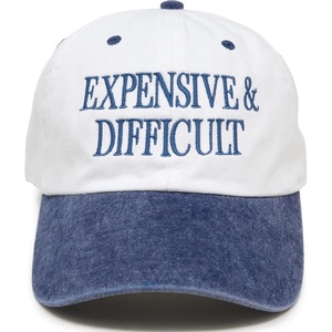 image:imageFunky Junque Vintage Two Tone Cotton Dad Hat Trucker Snapback Hat  Lightweight Cotton Trucker Hat with Adjustable Snapback Golf Beach and Weekend Funny Trucker Hats for Women amp MenExpensive  Difficult  NavyNatural