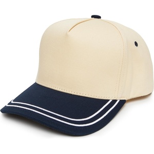 image:imageFunky Junque Womens 2 Tone Trucker Hats  Lightweight Cotton Cap with Sun Protection Golf Beach and Everyday Trendy Caps for WomenNavyBeige