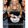 image:imageBachelorette Belt Bag Set  10 Pack 1 Bride amp 9 Squad  Waterproof fanny pack set with bride and bridesmaid designs for bachelorette parties beach trips bar nights amp brunches6 Pack 1 Bride White  5 Squad Black