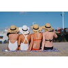 image:imageFunky Junque 8 Pack Bridal Sun Hats  1 Bride White 7 Bride Tribe